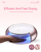 SML 2022 – lampe à ongles LED UV Pro Cure 48w, Rechargeable, avec étiquette privée, pour Salon de manucure