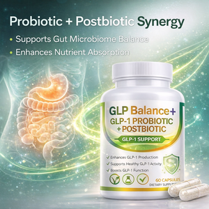 निजी लेबल GLP-1 प्रोबायोटिक पोस्टबायोटिक कैप्सूल आंत माइक्रोबायोम समर्थन वजन संतुलन पूरक - Product Image 4