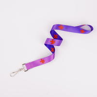 Logo kustom ramah lingkungan cetak kustom penggunaan sehari-hari Lanyard poliester/nilon/tahan air pemegang telepon dompet pergelangan tangan leher manik Guru