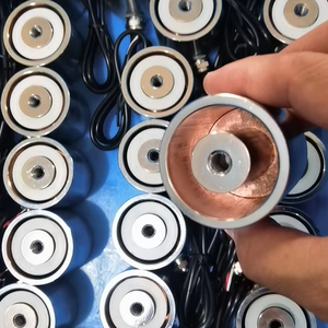 電気マグネットDc 12v 24v 1.3w 10Kgラウンドミニ保持 - Product Image 1