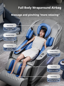 Luxuriöser Dual-Core 4D KI-Smart Gesundheits-Massagesessel mit Ganzkörpermassage, Zero-Gravity, Elektrischer Liegefunktion, Shiatsu, Heizung, Airbag und <span class=keywords><strong>Fu</strong></span>ßpflege - Product Image 5