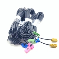 Caméra de voiture GPS Antenne Extension Fakra Z Câble Avec Fakra Z Femelle À Femelle prise jack RG174 5M Pigtail Fakra Câble