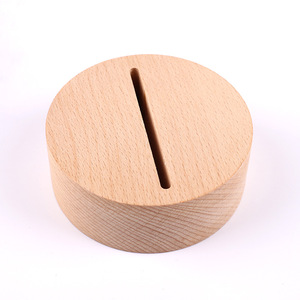 Lampe Led 3D en bois, luminaire décoratif d'intérieur, idéal pour la fête des enfants, vente en gros, nouveau modèle de - Product Image 6