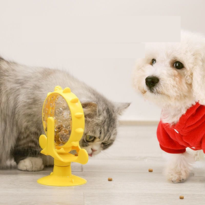 Interactieve IQ Pet Slow <span class=keywords><strong>Feeder</strong></span> - Windmolen-roterende voedseldispenser voor honden en katten - Product Image 5
