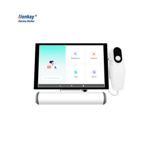 Detector de piel de cuero cabelludo HD de cuatro espectros Analizador de folículos pilosos Analizador de detección facial HD Multifuncional - Product Image 1