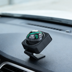 <span class=keywords><strong>Boussole</strong></span> de voiture miniature en ABS acrylique noir, robuste et durable, pour usage intérieur de voiture, camion, camping-car - Vente en gros - Product Image 2