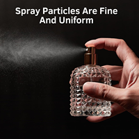 Flacons de parfum rechargeables de 30 ml, atomiseur de parfum transparent vide, flacon vaporisateur de parfum portable