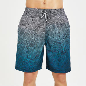 Short de bain exclusif à 5 points de couleur dégradée pour hommes de grande taille pour le surf à <span class=keywords><strong>la</strong></span> plage et les sports de planche - Product Image 5