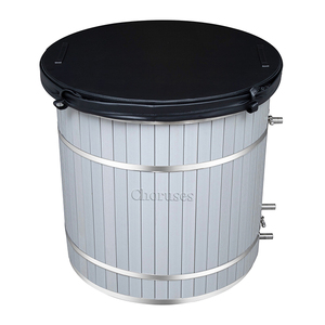 Copertura isolante termica in schiuma EPS e similpelle PVC Choruses per vasche da bagno interne/esterne, piscine d'<span class=keywords><strong>acqua</strong></span> <span class=keywords><strong>fredda</strong></span>, spa ghiacciate e vasche idromassaggio - Product Image 3