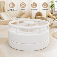 Manège de jeu souple pour enfants, équipement de terrain de jeu intérieur commercial, manège pour tout-petits pour location de fêtes et centres de jeux