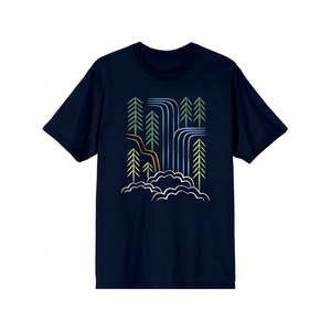 Camisetas de Poliéster/Algodón Transpirables para Uso Casual, Múltiples Opciones de Color, Camisetas para Hombre al por Mayor, Impresión Personalizada, Secado Rápido, Alta Calidad, OEM - Product Image 1