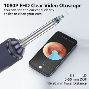 Nettoyeur d'oreilles endoscopique sans fil intelligent pour bébés et adultes, otoscope visuel avec caméra pour l'élimination du cérumen - Product Image 6