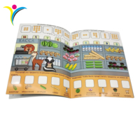 Libros de Texto para Estudiantes de Primaria de Rusia, Papel de Arte, Impresión Offset, Laminación Brillante, Encuadernación con Grapas, Libro para Niños