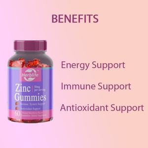 Gomitas de Zinc OEM/ODM en Oferta para Adultos, Suplemento Herbal, Apoyo de Vitamina D, Apoyo Antioxidante - Product Image 3