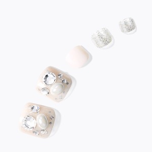 Juego de manicura y pedicura Dessing Diva con perla blanca (Pedi) - Product Image 1