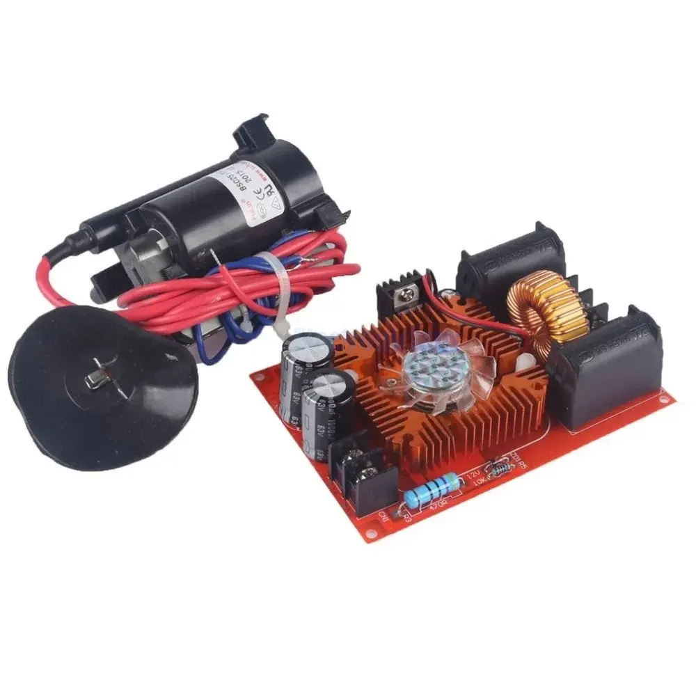 Dc 12-30V Zvs Drive Board Module Tesla Coil Flyback Driver/Sgtc/Marx Generator Bobine Met Hoogspanningspakket 15a 250W