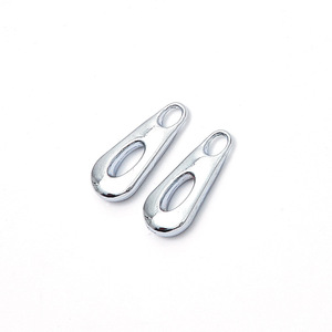 Figure Eight Pull Tabs Zinc Alloy No 3 Water Droplet Shape Multi Purpose Home Use DIY <b>Bag</b> <b>Accessories</b> - Product Image 1