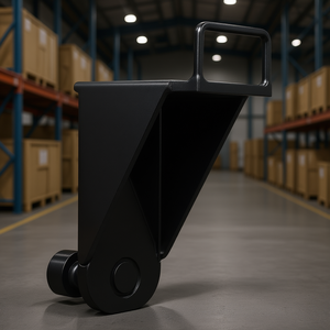 Mecanismo de elevación manual de acero para contenedores de envío, nivelador de almacenamiento para logística y almacén, con mango en forma de U - Product Image 2