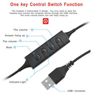 <span class=keywords><strong>Casque</strong></span> USB Filaire de Haute Qualité Beien avec Micro Anti-Bruit <span class=keywords><strong>pour</strong></span> Bureau et <span class=keywords><strong>Centre</strong></span> <span class=keywords><strong>d</strong></span>'Appels - Product Image 2