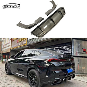 G06 X6 di alta qualità in fibra di carbonio MP stile diffusore posteriore per <span class=keywords><strong>BMW</strong></span> X6 G06 2019 + labbro del paraurti posteriore - Product Image 2