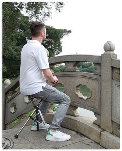 Ghế đi bộ ngoài trời gấp gọn có chỗ ngồi dành cho người già, bán trực tiếp từ nhà máy - Product Image 5