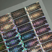 Fabricant d'usine OEM Logo étiquette inviolable paquet hologramme décalcomanies étiquette de sceau de sécurité autocollants holographiques personnalisés