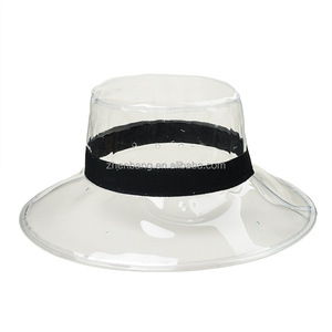 <span class=keywords><strong>Gorro</strong></span> de <span class=keywords><strong>pescador</strong></span> con Logo personalizado, ala grande, transpirable, Pvc, transparente, producto - Product Image 4