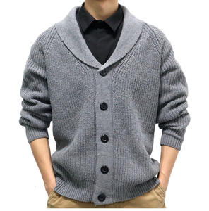 Cárdigan de <span class=keywords><strong>hombre</strong></span> de estilo Azteca Vintage étnico personalizado suéter de punto en relieve de talla grande cárdigan suéteres para otoño al por mayor 2025 - Product Image 2