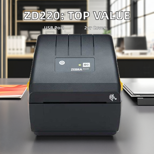 Imprimante de bureau ZEBRA ZD220 ZD888T Fonctionnement fiable Construction de qualité Valeur inégalée Style noir et blanc En stock - Product Image 2