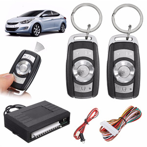 Universal Car Anti-theft Alarm 12V <b>Remote</b> Central Door <b>Lock</b> With 2x Key Fobs Hazard Lights Alarm For All Cars - Product Image 3