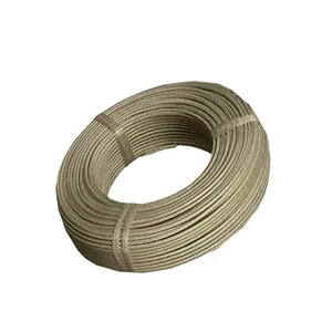 La marca HEATERPART de China proporciona alambre trenzado resistente al calor Cable de níquel de pureza trenzado envuelto en mica