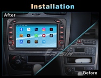 Erisin ES9063C Radio de Auto Android 16 de 7 Pulgadas para Mercedes W203 W209 W463 W168 W639 CarPlay Inalámbrico DSP 8GB 128GB