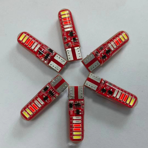 Automotive T10 5630 LED Light 6SMD Silicone W5W Drop Glue Profile 12V Small <b>Plug</b> Highlighting 6000k Color Temperature - Product Image 1