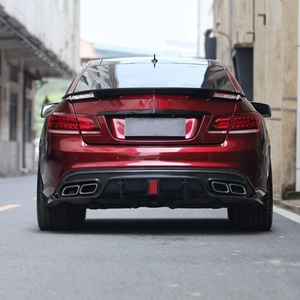 Diffuseur arrière en Fiber de carbone <span class=keywords><strong>B</strong></span> Style C207 pour <span class=keywords><strong>Mercedes</strong></span> <span class=keywords><strong>classe</strong></span> E W207 coupé 2014-2016 becquet de lèvre avant - Product Image 4