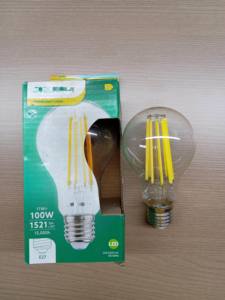 Ampoules LED vintage à filament, culot E27/B22, abat-jour en verre, haute luminosité, forte intensité lumineuse, options de température de couleur - Product Image 2