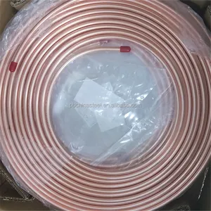 3mm 4mm 6mm C12200 מיזוג אוויר וקירור נחושת נימי צינורות צינור