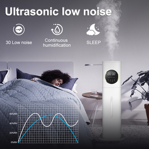 Diffuseur d'huiles essentielles intelligent 8L, humidificateur d'air domestique sur pied avec brume froide pour chambre à coucher - Product Image 5