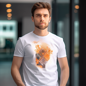 เสื้อยืดคอกลมมีสไตล์สำหรับผู้ชาย-สวมใส่ได้ทุกวันอเนกประสงค์ - Product Image 5