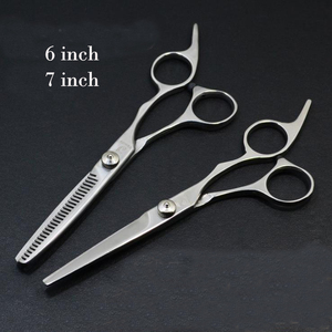 JDK Céramique Acier Inoxydable <span class=keywords><strong>Argent</strong></span> Poli <span class=keywords><strong>Ciseaux</strong></span> de <span class=keywords><strong>Coiffeur</strong></span> Coupe de Cheveux Sharp Coiffure Toilettage <span class=keywords><strong>Ciseaux</strong></span> Salon Utilisation Barbe - Product Image 5