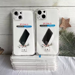 Fundas de teléfono de parachoques de protección de cámara transparente para iPhone 116 15 14 13 Pro MAX funda trasera translúcida a prueba de golpes - Product Image 2