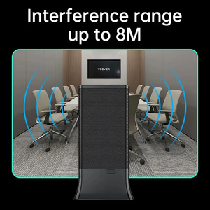 <span class=keywords><strong>Bloqueador</strong></span> <span class=keywords><strong>de</strong></span> Grabación <span class=keywords><strong>de</strong></span> Audio Ultrasónico Listo para Usar con Control Remoto, Sin Necesidad <span class=keywords><strong>de</strong></span> Instalación, Dispositivo Antiespía para Oficina, Hogar y Auto - Product Image 4