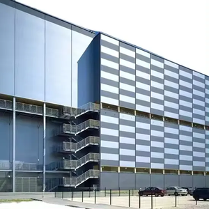 Profils de revêtement mural en aluminium ACP sur mesure pour hôtel, centre commercial, bureau, villa, façade d'usine, <span class=keywords><strong>prix</strong></span> bas au mètre carré - Product Image 2