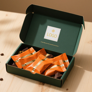 Custom Print Chocolate <strong>Snack</strong> Matcha Tea Dessert <strong>Packaging</strong> Paper Boxes Food Delivery Takeaway Box Recyclable Food Grade Mailer - Product Image 2
