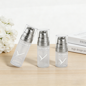 Botella Dosificadora Airless de PP Resistente y Antiderrames de 5ml 10ml 15ml para Crema, Loción de Manos, Crema para Ojos, Sérum Facial, Cuidado Diario de <span class=keywords><strong>la</strong></span> Piel - Product Image 5