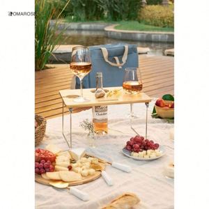 Custom Large Food Delivery Thermal Insulated Picnic Camping <b>Cooler</b> Tote Bag With Low Picnic Table - Product Image 4