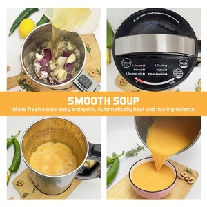 Leche de soja a base de plantas de 1,5 l, nueces, almendra, avena, sopas de leche de anacardo, <span class=keywords><strong>gachas</strong></span> y batidos, libro de recetas gratis, autolimpieza de acero inoxidable - Product Image 4