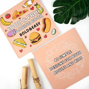 Noël 40 pages Bold & Easy Design livre de coloriage adultes adolescents enfants et enfants langue anglaise papier matériel en gros - Product Image 5