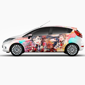 Venta al por Mayor de Love Live! Vinilo Decorativo para Autos del <span class=keywords><strong>Anime</strong></span> School Idol Project 01, Diseño de Vinilo para Autos, Vinilo de Alta Calidad, Tamaño Universal, Precio de Fábrica - Product Image 1