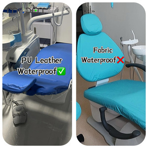 Copri Poltrona Odontoiatrica in Pelle PU Impermeabile Mr.Den, Protezione Durevole e Traspirante per Cliniche Dentistiche - Product Image 4