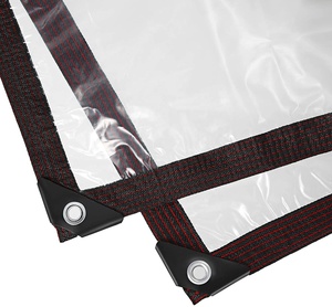 Vente en gros 8x10 bâche de couleur claire translucide <span class=keywords><strong>ultra</strong></span> légère nouvelle technologie de fabrication bâche briquet plus solide anti-déchirure - Product Image 1